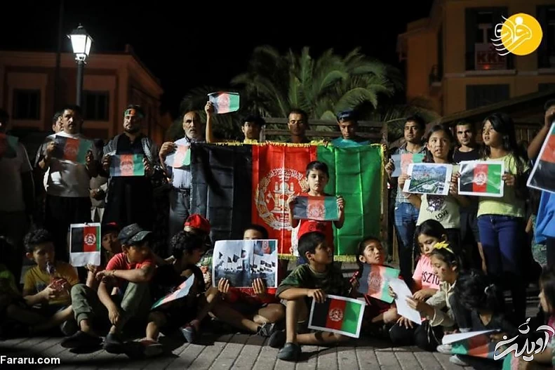 (تصاویر) تظاهرات علیه طالبان در کشورهای مختلف